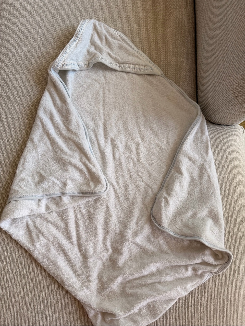 Royal Baby Light Blue Baby Hooded Towel